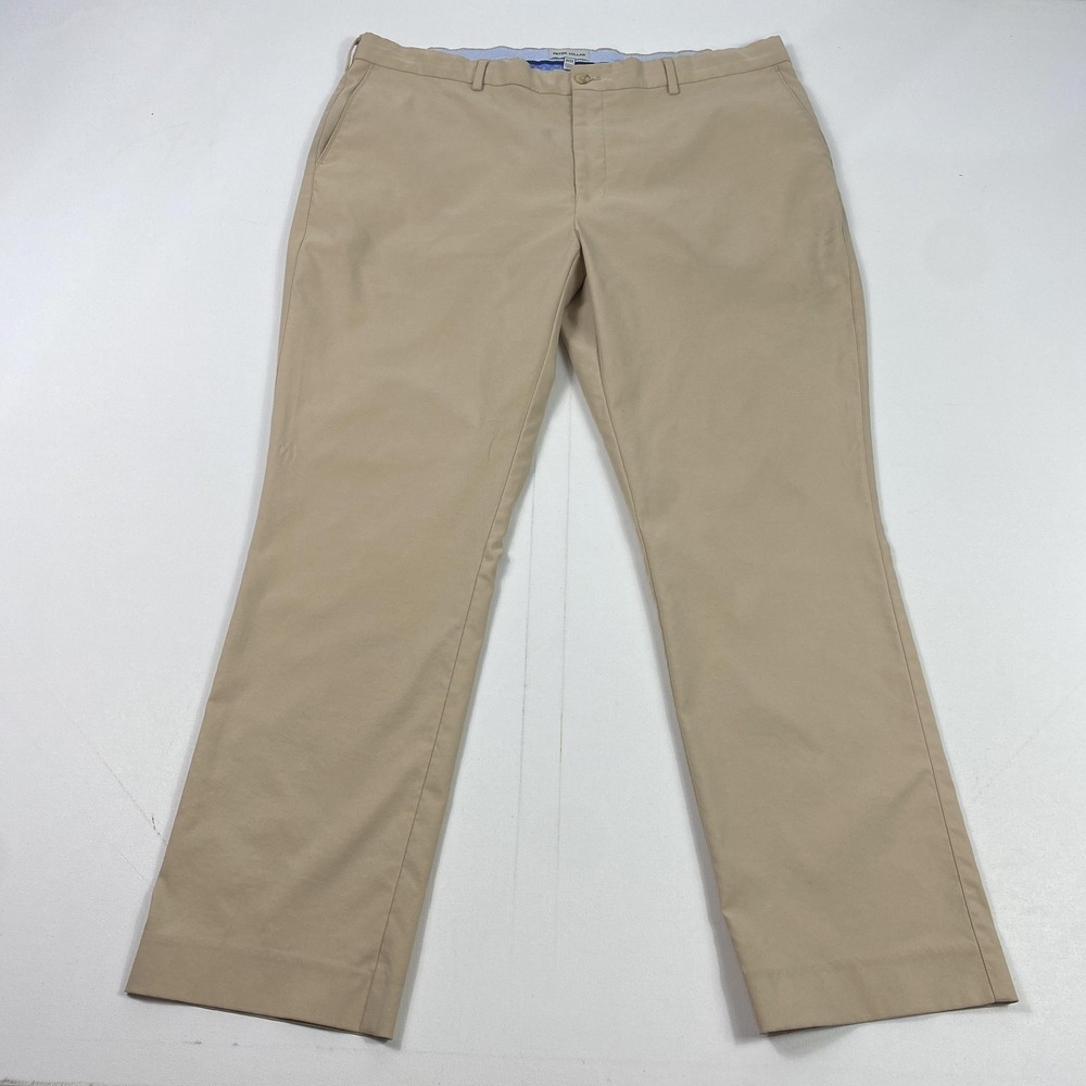 Peter Millar Pants Mens 40x30 Khaki Crown Crafted Performance Stretch Golf